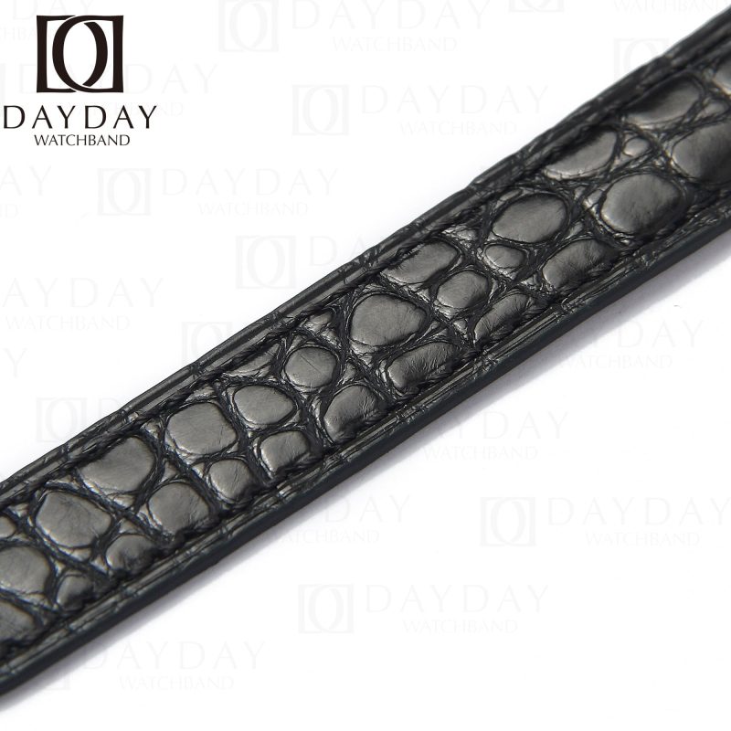 Buy replacement alligator leather strap for Cartier Ballon Bleu de watch band for sale
