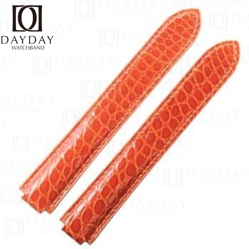Buy replacement alligator leather strap for Cartier Ballon Bleu de watch band for sale