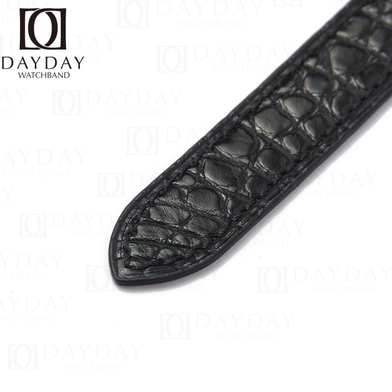 Buy replacement alligator leather strap for Cartier Ballon Bleu de watch band for sale