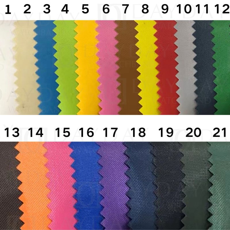 Canvas fabric leather color chart hao