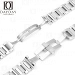 Cartier Ballon Bleu stainless steel metal watch band replacement strap