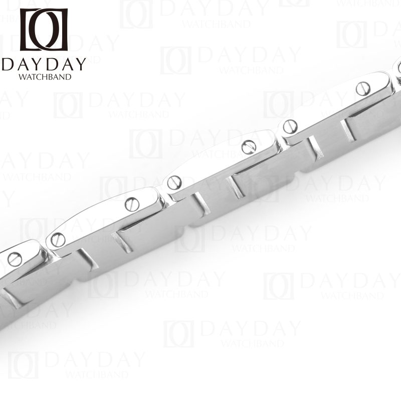 Cartier Ballon Bleu stainless steel metal watch band replacement strap