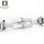 Cartier Ballon Bleu stainless steel metal watch band replacement strap