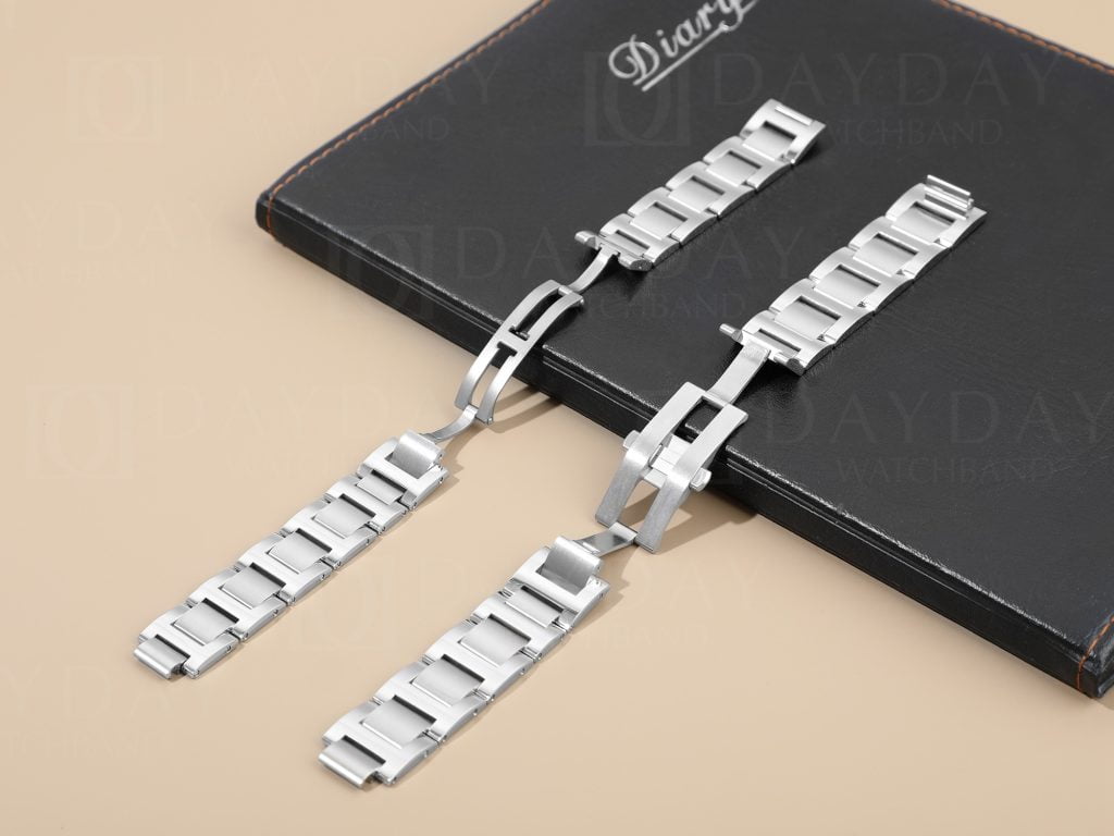 Cartier Ballon Bleu stainless steel metal watch band replacement strap Cartier Ballon Bleu stainless steel metal watch band replacement strap