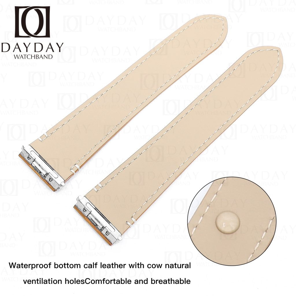 Cartier-santos-quickswitch-leather-strap-brown-watch-band-replacement-for-sale