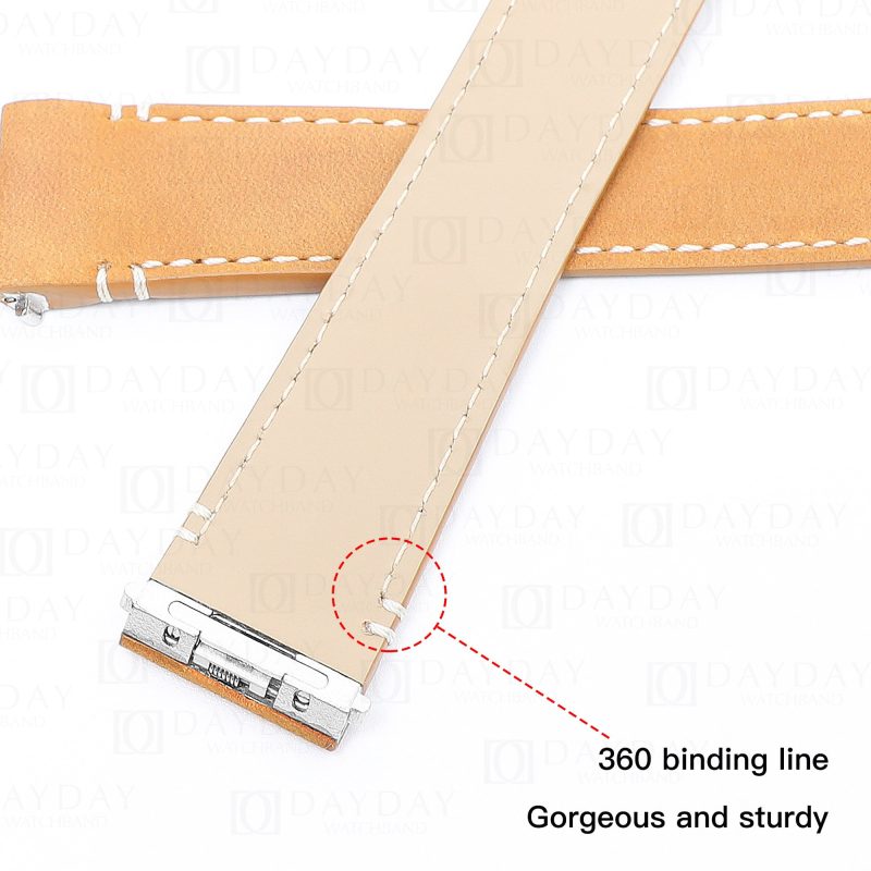 Cartier-santos-quickswitch-leather-strap-brown-watch-band-replacement-for-sale