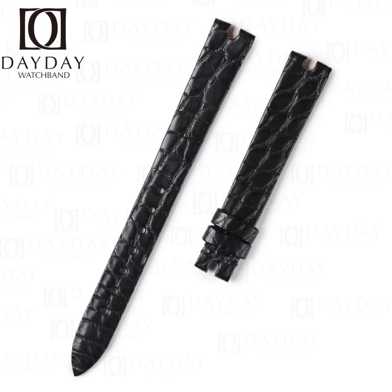 Chopard Watch Band Happy Floating Dancing Diamonds Ladies Watches round scale alligator black strap watch belt