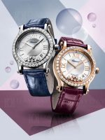 Chopard-Happy-Sport-red-leather-strap-Replacement-watch-band