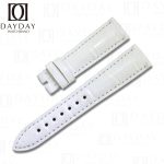 Custom-Alligator-white-leather-watch-band-strap-for-Franck-Muller-CASABLANCA-8880-color-dreams-wristwatch
