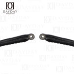 Custom Black alligator leather watch band for Bvlgari Diagono (4)