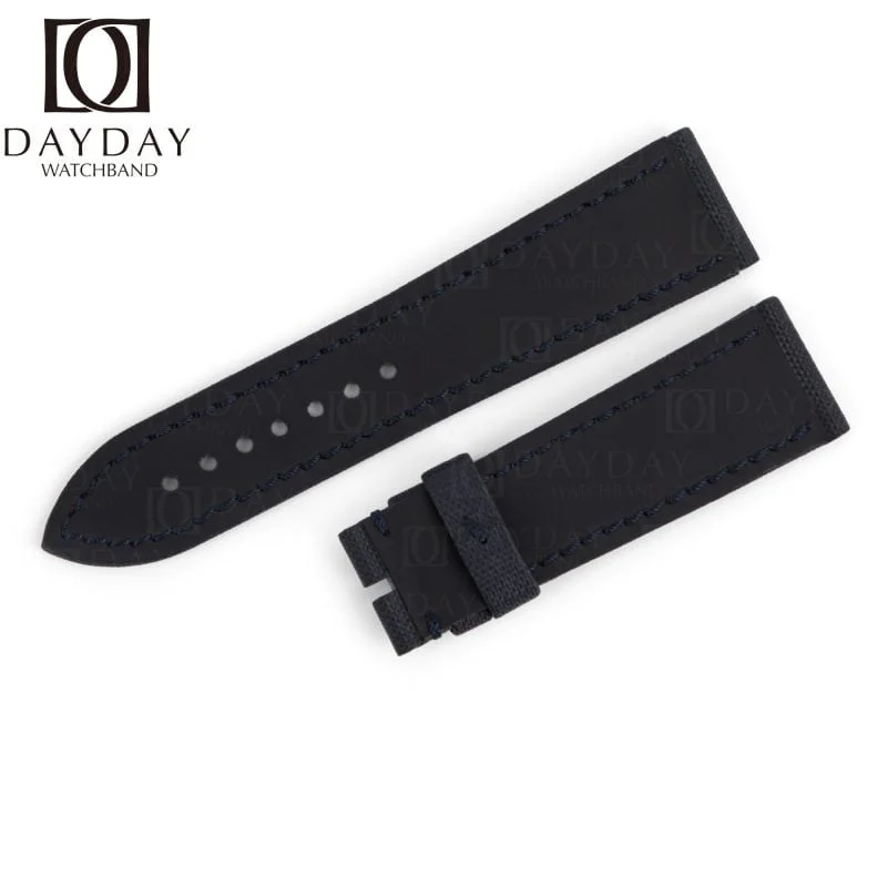 Custom Blancpain fifty Fathoms 20mm 23mm replacement watch band for sale Sailcloth strap