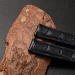 Custom Dark Blue alligator leather strap for Rolex Cellini time Moonphase 20mm replacement watch band for sale (4)