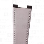 Custom handmade replacement brown calfskin leather watchband for Patek Philippe PP Nautilus 5711 5712 strap