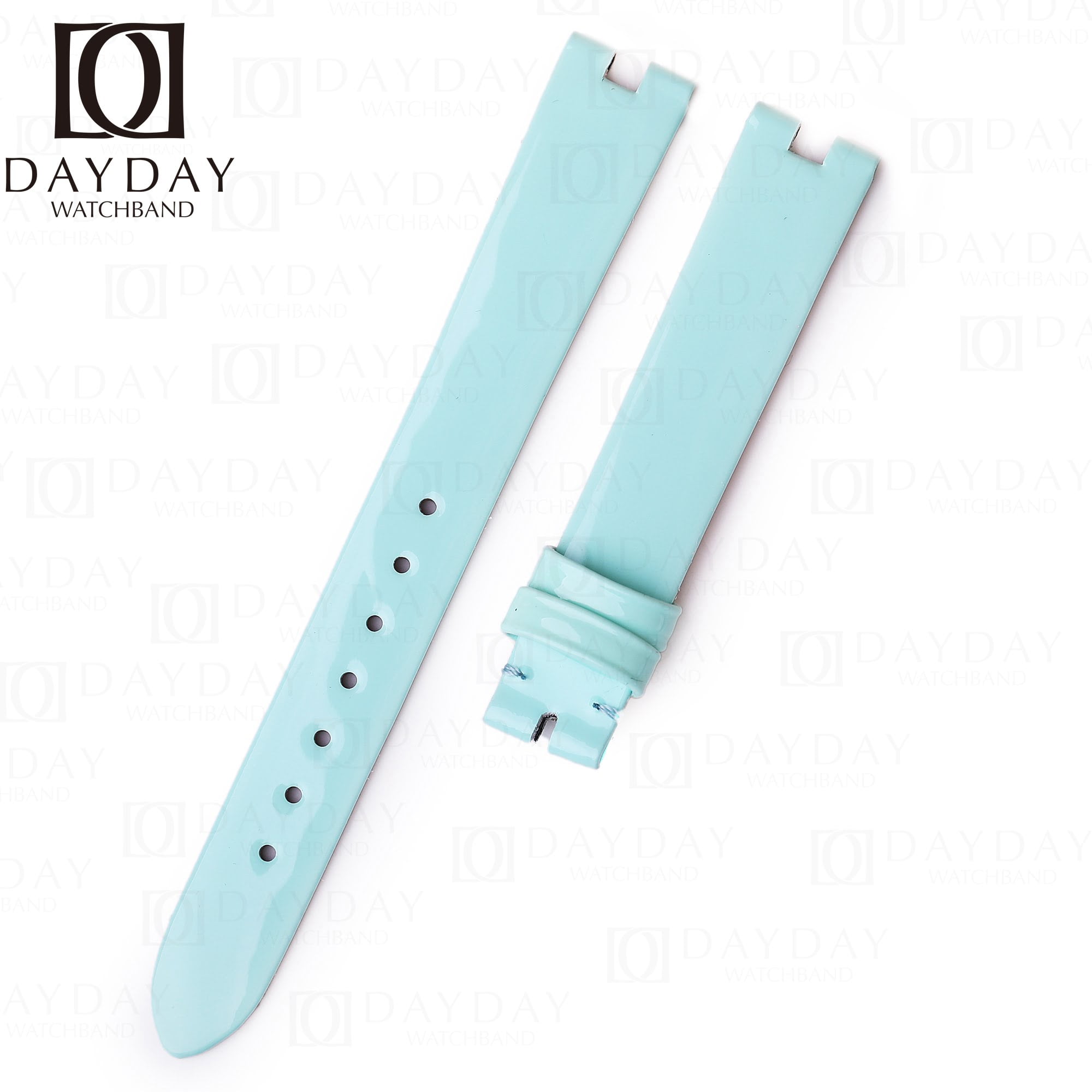 Custom-handmade-strap-for-Bvlgari-B.zero1-blue-patent-leather-watch-ban