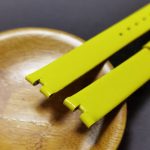 Custom-handmade-strap-for-Bvlgari-B.zero1-yellow-patent-leather-watch-band-replacement
