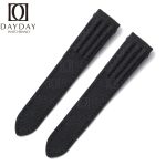 Custom replacement blue canvas nylon strap for Cartier Roadster watch band 20mm 19mm