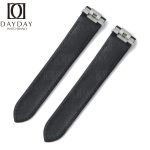 Custom replacement blue canvas nylon strap for Cartier Roadster watch band 20mm 19mm