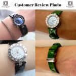 Daydaywatchband customer review photo of patent leather watch strap replacement Bvlgari B Zero1 bz22s d1888