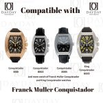 Daydaywatchband handmade custom alligator leather watch strap fit for (2)