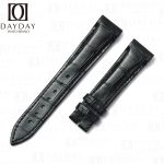 Custom bespoke Black Alligator leather watch strap band replacement for Franck Muller King Conquistador 8001 8002 8005 8006 SC