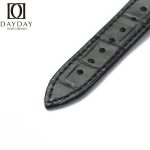 Custom bespoke Black Alligator leather watch strap band replacement for Franck Muller King Conquistador 8001 8002 8005 8006 SC