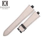 Handcrafted-Bvlgari-Aluminium-watch-black-Leather-Strap-for- sale
