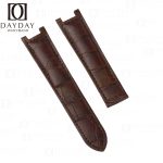 Handmade Leather Watch Band Single Folded fit for Pasha de Cartier strap