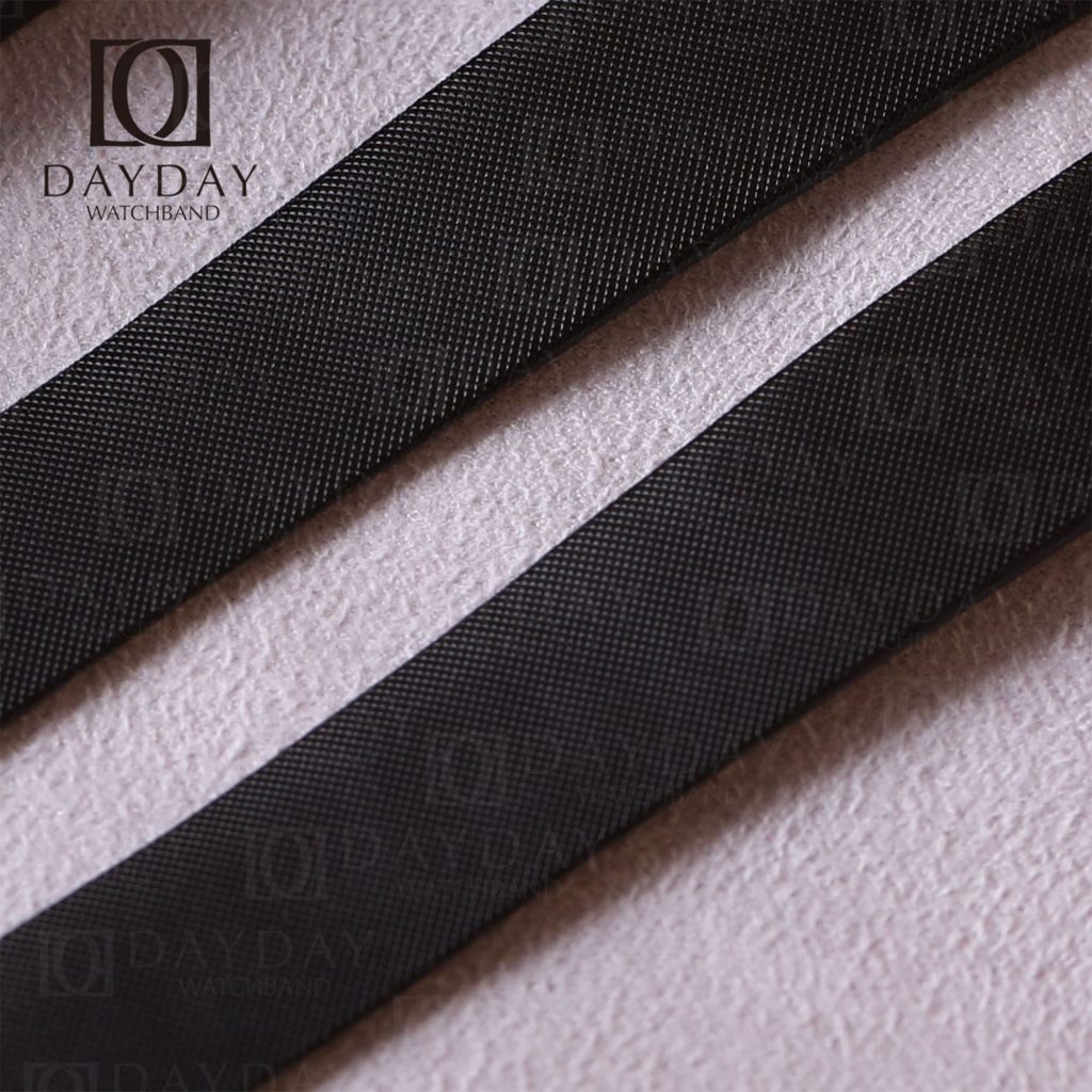 Handmade custom black satin watch strap band replacement for Cartier Pasha daydaywatchband (2)