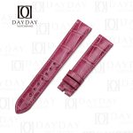 High gloss Purple Alligator leather watch band Patek Philippe Calatrava Complications straps replacement for sale (1)