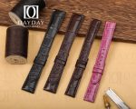 High gloss Black Brown Purple Alligator leather watch band Patek Philippe Calatrava Complications straps replacement for sale (3)