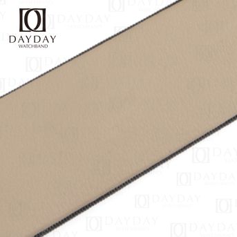 Itlian calfskin black satin watch strap band replacement for Cartier Pasha daydaywatchband