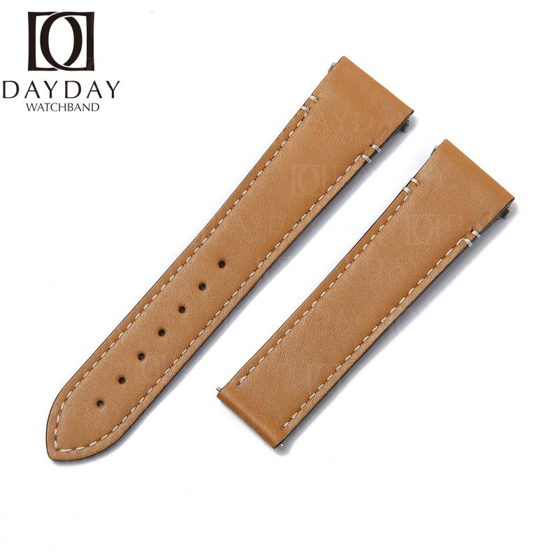 NEW-Cartier-Santos-quickswitch-brown-replacement-watch-band-for-sale-custom-handmade
