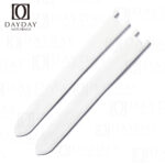 Pasha De Cartier Satin White leather watch strap replacement watchband