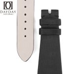 Replacement-Black-Satin-Strap-for-Patek-Philippe-Twenty-4 24 Four-watch-band