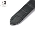Replacement alligator leather watch strap for Cartier Calibre dive