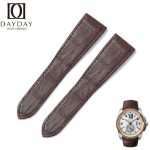 Replacement alligator leather watch strap for Cartier Calibre dive Replacement alligator leather watch strap for Cartier Calibre dive