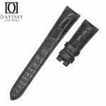 Replacement watch band Rolex Cellini Time moonphase 50505 brown Leather watch strap Genuine Alligator 20mm curved end