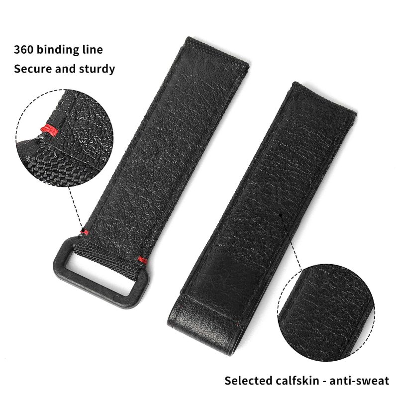 20mm-Velcro-watch-band-for-Rolex-Omega-Patek-Philippe-Blancpain-sailcloth-Canvas-nylon-strap