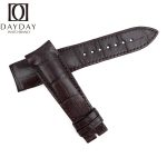 replacement custom Brown alligator leather watch band for Breguet Type XXI 3810 strap