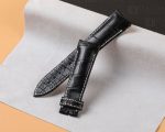 replacement custom Brown alligator leather watch band for Breguet Type XXI 3810 strap