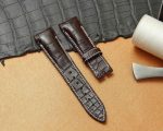 replacement custom Brown alligator leather watch band for Breguet Type XXI 3810 strap