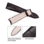 replacement custom Brown alligator leather watch band for Breguet Type XXI 3810 strap