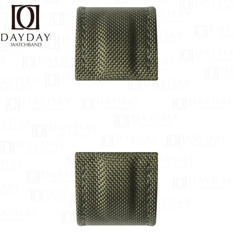 20mm 21mm 22mm Elastic watch band olive green canvas nylon elastic strap for Rolex Omega Blancpain Patek Philippe strap