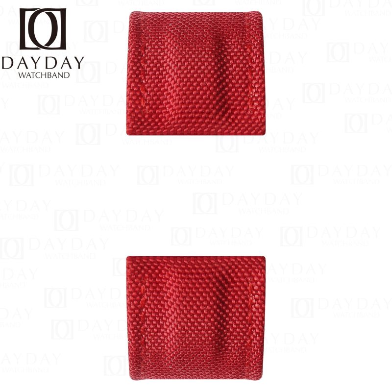 20mm 21mm 22mm Elastic watch band red canvas nylon elastic strap for Rolex Omega Blancpain Patek Philippe strap