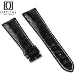 22mm-24mm-Replacement-Alligator-leather-watch-band-strap-for-Breitling-Bentley-Navitimer-Superocean