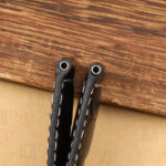 Buy Handmade Alligator Crocodile black leather straps for Panerai replacement watch bands (2)
