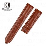 Custom genuine American Alligator Belly-Scale leather watch straps replacement for Breitling Bentley Navitimer Superocean luxury watch