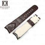 Custom-handmade-Replacement-brown-Alligator-leather-strap-for-Corum-Admirals-Cup-watch-band