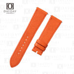Custom handmade Single tour replacement calfskin Orange leather watch bands for Hermes straps (6)