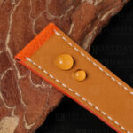 Custom handmade single tour replacement Epsom leather sport band watchband for Hermes Cape Cod Heure H leather strap (4)